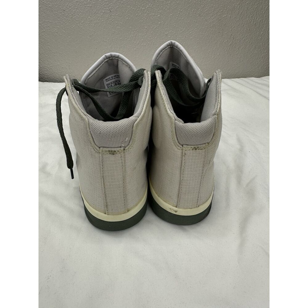 Reebok Crossfit Sneakers Size 8.5 High Top Trainer Shoes Lace Up White Green - Picture 6 of 12